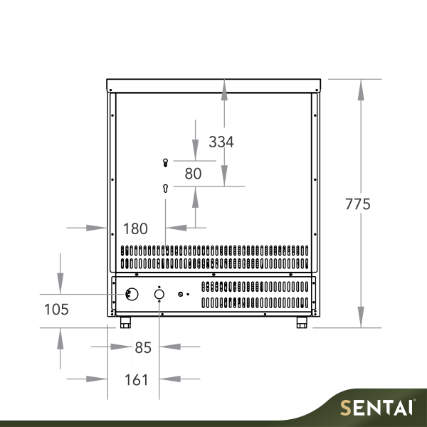SECCO UNDER-COUNTER TYPE - EXCLUSIVE SK-101B# - Image 4