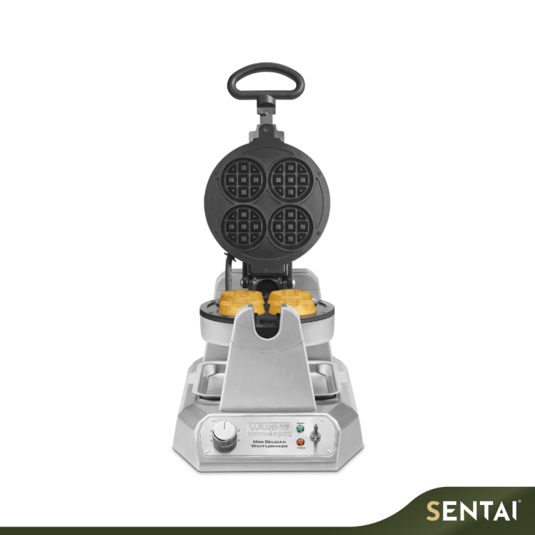WARING MINI BELGIAN WAFFLE MAKER-WMB400X - Image 2