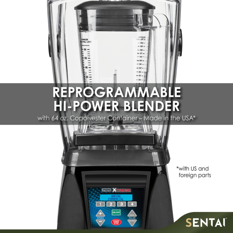 WARING PROGRAMMABLE HI-POWER BLENDER WITH SOUND ENCLOSURE - MX1500XTX - Image 2