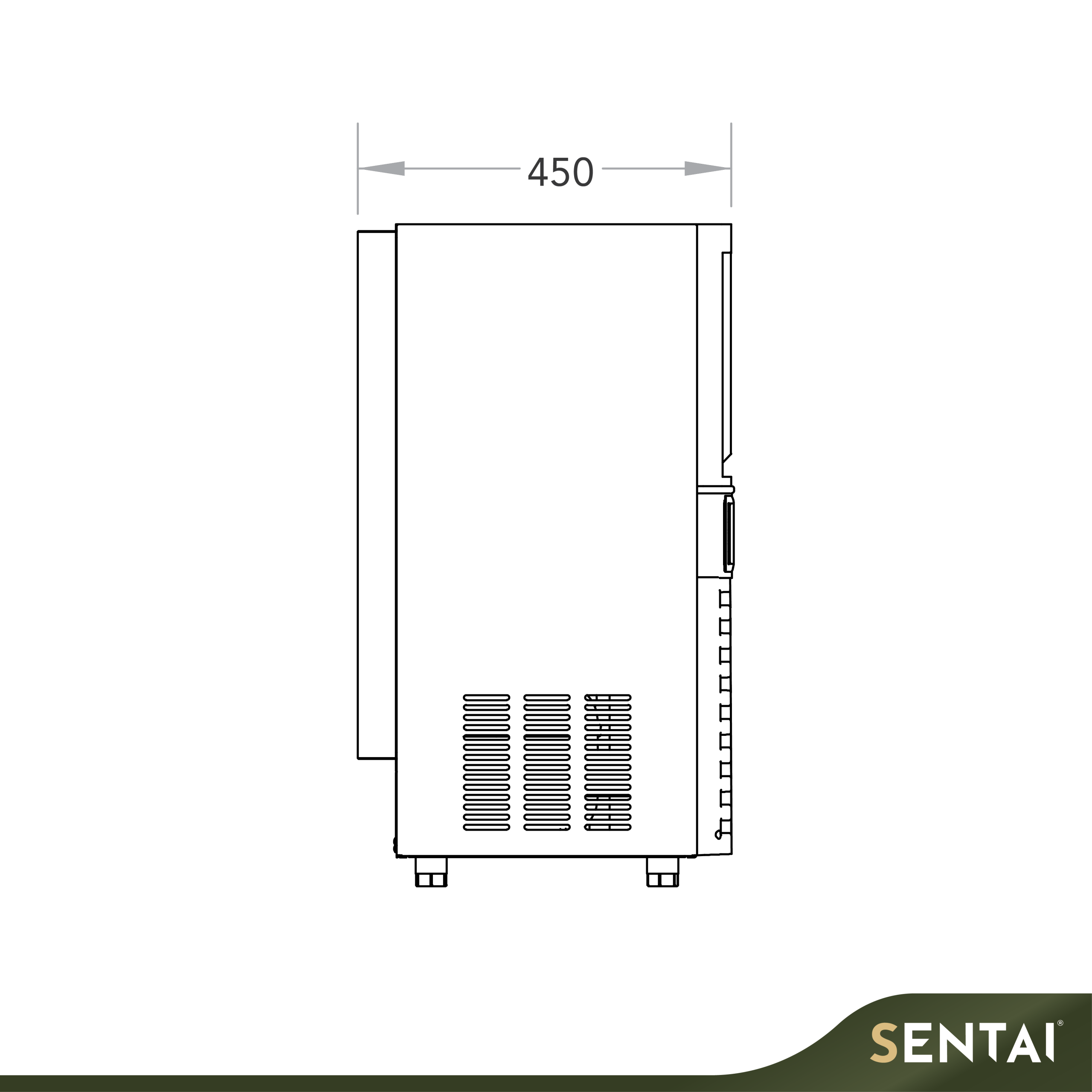 SECCO VERTICAL ICE CUBE MAKER SK-120P# - Image 5