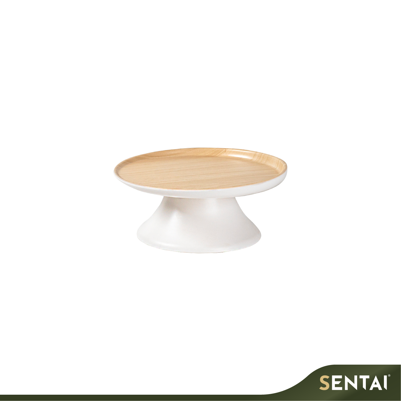 SENI URBAN ELEGANCE SERIES ROUND PLATTER WITH STAND - Image 2
