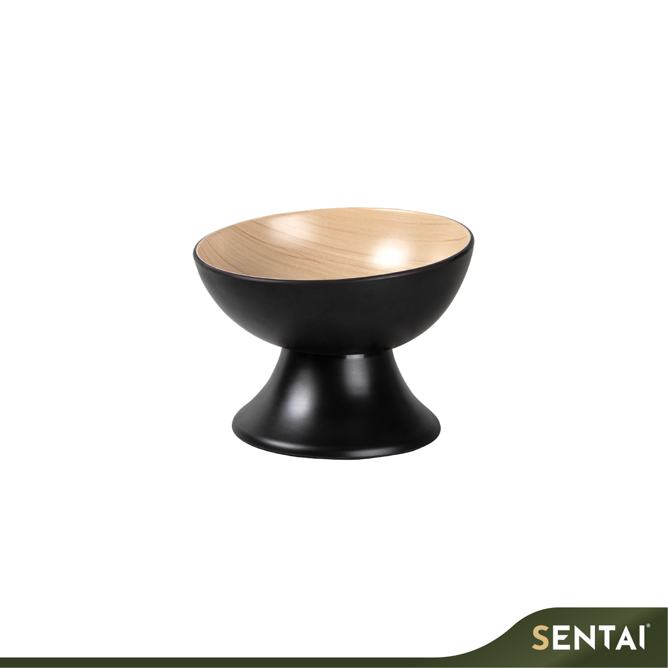SENI URBAN ELEGANCE SERIES ROUND SALAD BOWL WITH STAND - Image 5